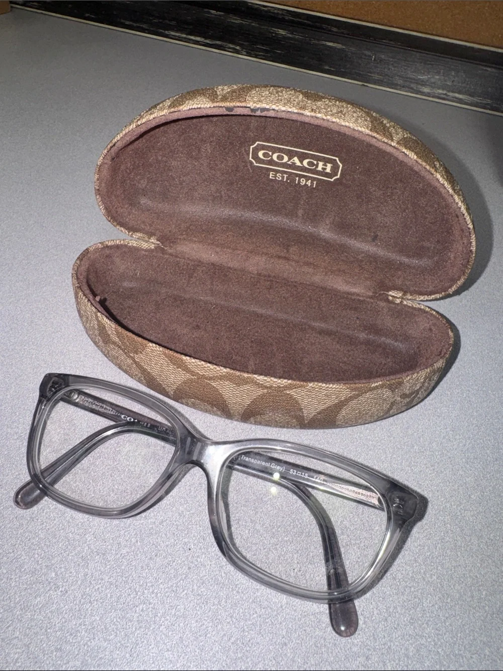 Coach Eye glasses.